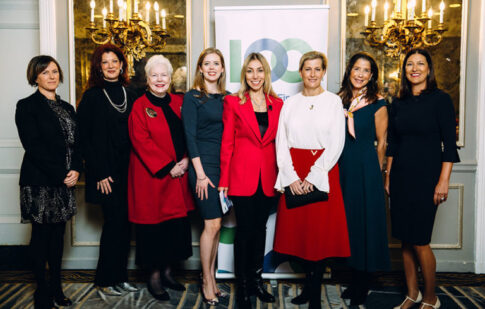 Stephanie Hickmott at the Toronto Gala Lunch